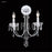 James R Moder 40882S22 Crystal RaChandelier 2 Light Wall Sconce