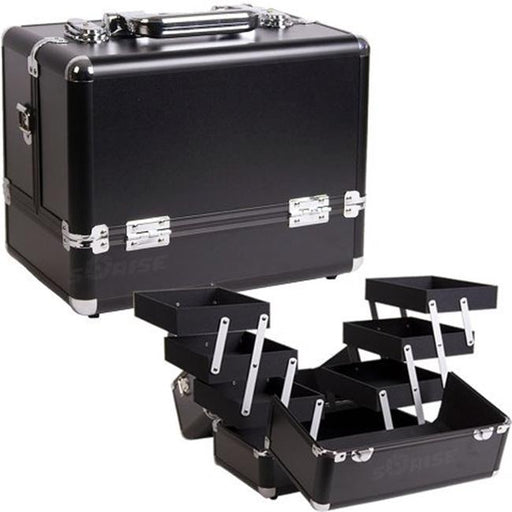 Sunrise C3002PPAB Black Cosmetic Case
