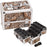 Sunrise E3304LPBR Leopard Brown Pro Makeup Case