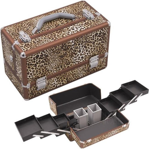 Hiker HK3201LPBR Leopard Pro Makeup Case