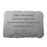 Kay Berry 07545 Softly In The Morning Memorial Stone&#44; Rosemary