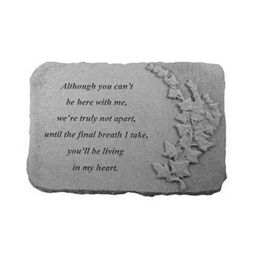 Kay Berry 07504 Although You Cant Memorial Stone&#44; Ivory