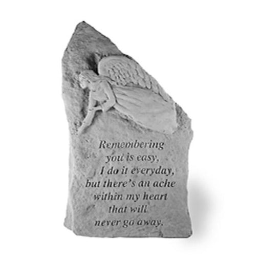 Kay Berry- Inc. 29020 Remembering You Is Easy - Angel Memorial - 14.75 Inches x 8.5 Inches