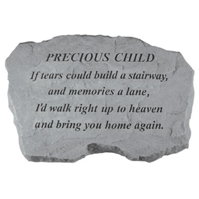 Kay Berry- Inc. 97420 Precious Child-If Tears Could Build A Stairway - Memorial - 16 Inches x 10.5 Inches x 1.5 Inches