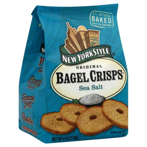 NEW YORK STYLE BAGEL CRSP SEASALT-7.2 OZ -Pack of 12