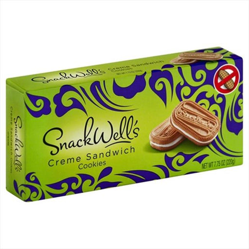 SNACKWELLS COOKIE SNDWCH VNLA CRM-7.75 OZ -Pack of 12