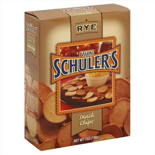WIN SCHULER CHIP SNCK RYE NTRL-7 OZ -Pack of 12