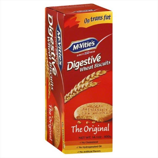 MCVITIES CRACKER DIGESTIVE-14.1 OZ -Pack of 12