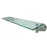 Kingston Brass BA1759C Heritage Glass Shelf - Polished Chrome