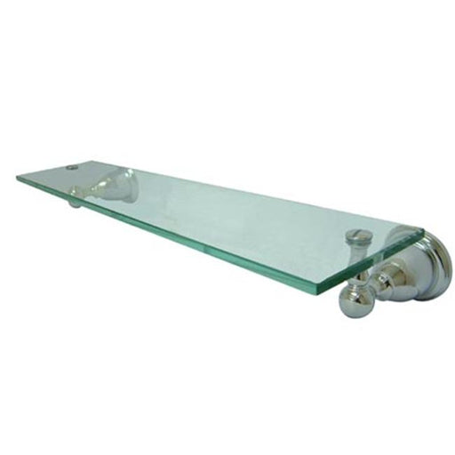 Kingston Brass BA1759C Heritage Glass Shelf - Polished Chrome