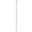 Kingston Brass Abt1042-1 Shower Curtain Ring Support Rod - Polished Chrome Finish