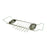 Kingston Brass CC2151 Clawfoot Bath Tub Shelf - Polished Chrome