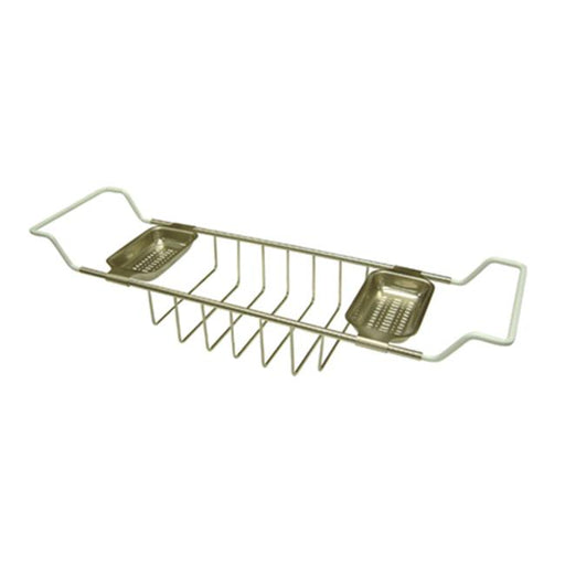 Kingston Brass CC2158 Clawfoot Bath Tub Shelf - Satin Nickel