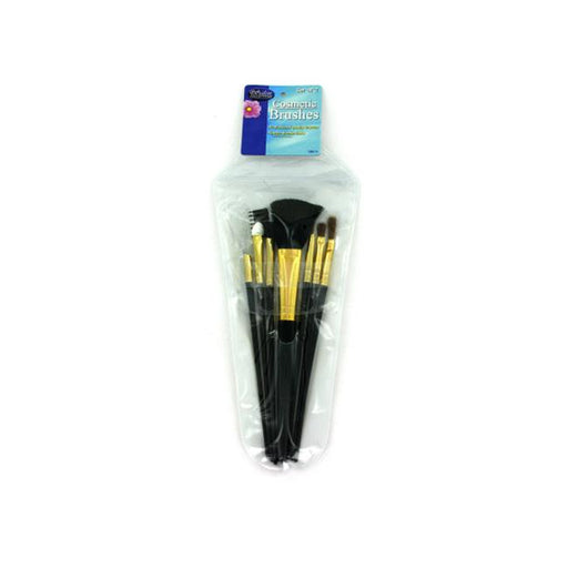 Cosmetic brushes in case -set of 7 - Pack of 72