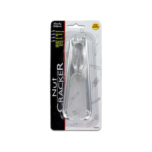 Bulk Buys HS082-96 Silver Metal Nutcracker - Pack of 96