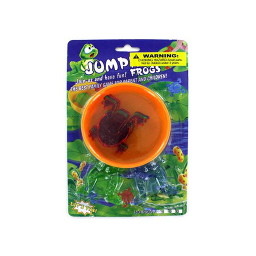 Bulk Buys KK879-48 Plastic Leap Frog Jumping Game - Pack of 48