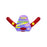 Bulk Buys KL120-48 Red Plastic Boomerang Toy - Case of 48
