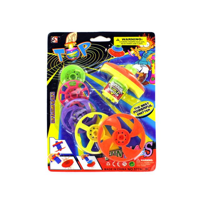 Bulk Buys KL130-96 Plastic Super Top Spinner - Pack of 96