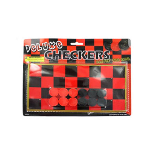 Bulk Buys Toy checkerboard with checkers Case Of 36