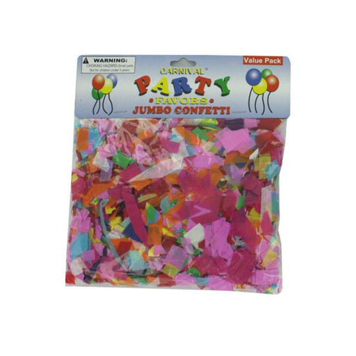Jumbo paper confetti - Case of 96