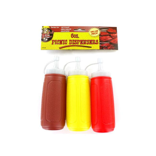 Bulk Buys HT259-36 Picnic Condiment Dispensers