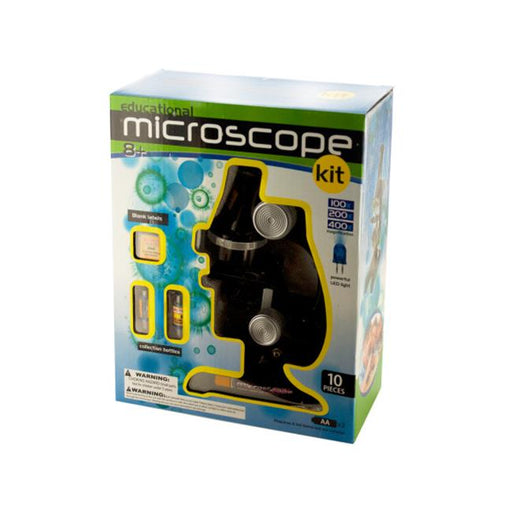 Bulk Buys OF464-4 Educational Microscope Kit&#44; 4 Piece