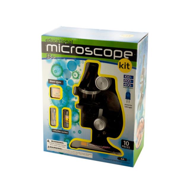 Bulk Buys OF464-4 Educational Microscope Kit&#44; 4 Piece
