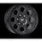 Pro Comp Whl 70696865 Xtreme Alloys Series 69 Wheel&#44; Aluminum - Flat Black
