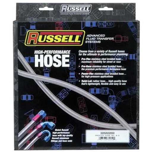 Russell-Edel 632050 Braided Hose&#44; 3 Ft.