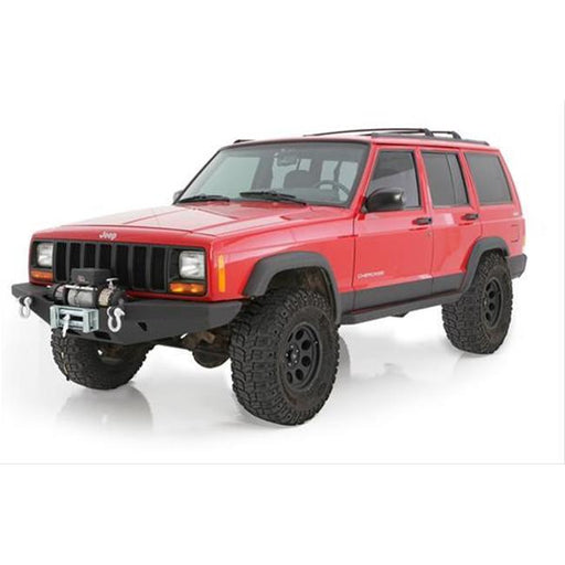76810 1984-2001 Jeep Cherokee Xrc Front Bumper With Winch Plate