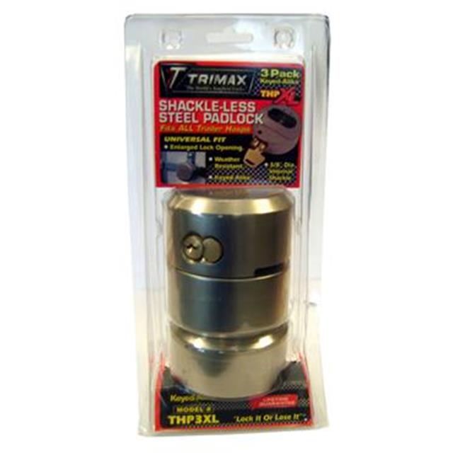 TRIMAX THP3XL Padlock - 1 In. Shackle