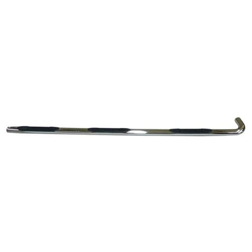 A1503B 4 In. Oval Nerf Bar - 2 Step Pad&#44; Black