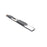 A8210S 6 In. Oval Straight Nerf Bar - 2 Step Pad&#44; Silver&#44; 2009-2014 Ford F-150