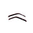 192083 In-Channel Ventvisor Rainguard - Smoke