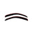 VENTSHADE CO 192326 In-Channel Ventvisor Rainguard - Smoke