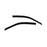 92100 Rainguard Ventvisor Smoke 2 Pieces