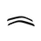 VENTSHADE CO 92956 Rainguard Ventvisor Smoke