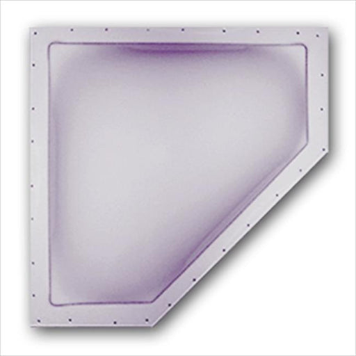 BRI-RUS SPEC NSL2412S 24 x 12 In. Skylight Neo-Angle&#44; Smoke