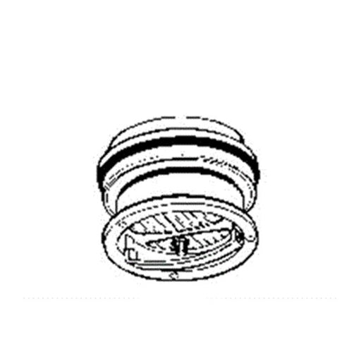 VENTLINE/DEX VP543 6 In. 12V Powered Round Vent