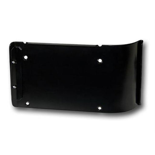 1560 License Plate Bracket&#44; Black - 1997-2006 Jeep Wrangler
