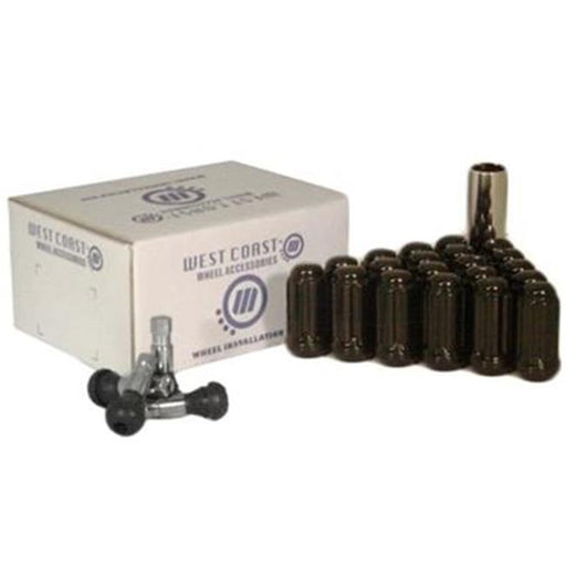 West Coast Wheel Accessories W55015SB 5 Lug Wheel Installation Kit