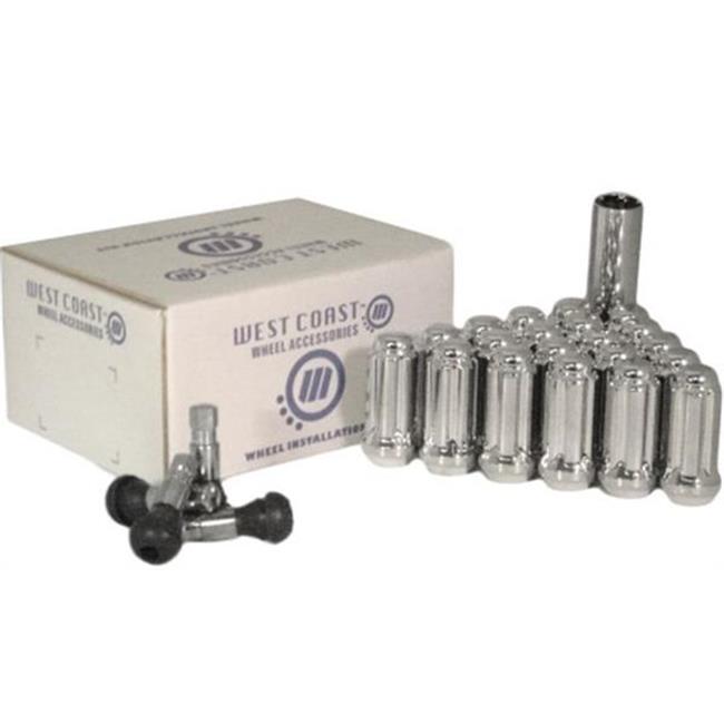 West Coast Wheel Accessories W5614ST 6 Lug Wheel Installation Kit