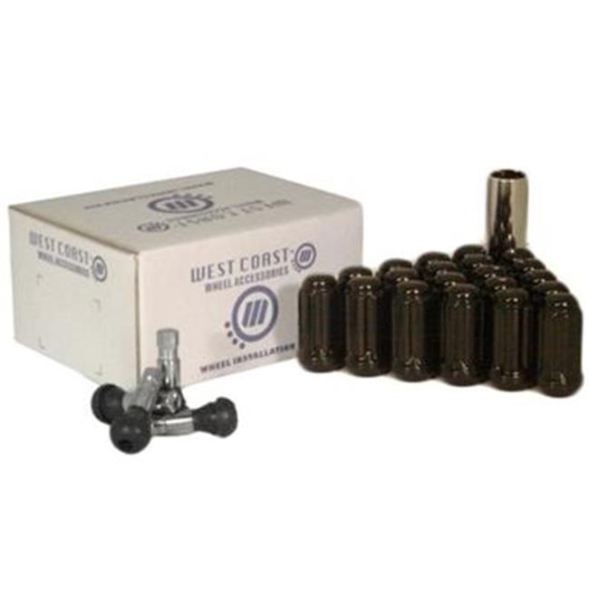 West Coast Wheel Accessories W5814STB 8 Lug Wheel Installation Kit