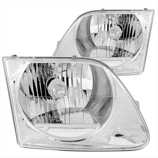 111030 Ford Headlights G2 Clear Chrome