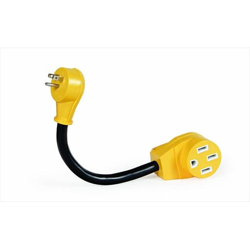 Camco 55168 Powergrip Dogbone Electrical Adapter With Handle - 12 Ft.