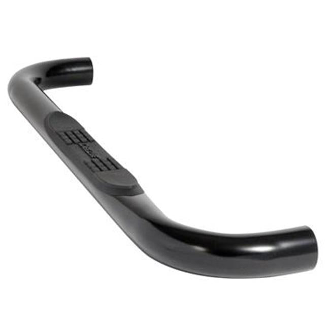 372521 Nerf Bar&#44; 3 In. Round Bend&#44; Black