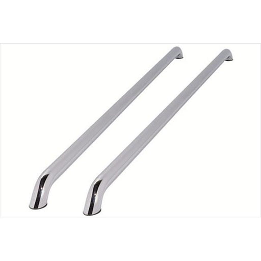 99601 Bed Side Rail&#44; Stake Pocket Mount - Polished Stainless Steel