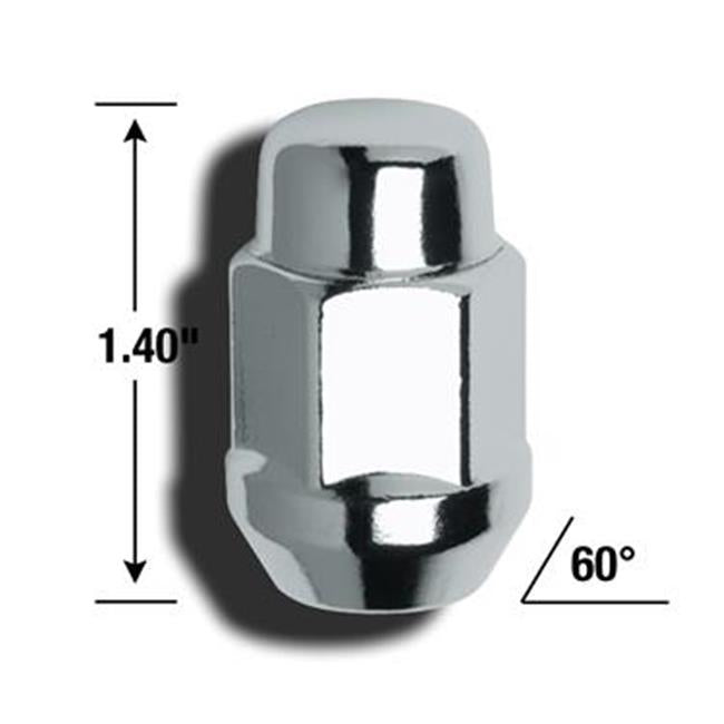 GORILLA 41188 Lug Nut Acorn Bulge 0.50 In. X 20