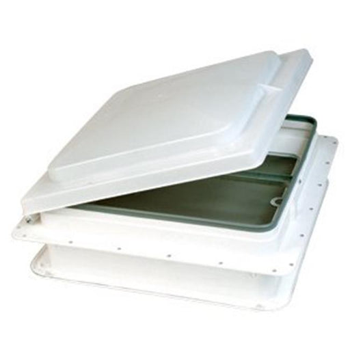 HENG IND J291WHCR Jensen With Pin Hinge Roof Vent Lid&#44; White