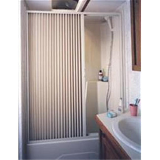 IRVINE 3657SW 36 x 57 In. - Pleated Shower Door&#44; White